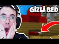 EN GİZLİ BÖLGEYE BED SAKLADIM 😲 (kimse bulamaz) 😎 Minecraft LUCKY BLOCK BEDWARS