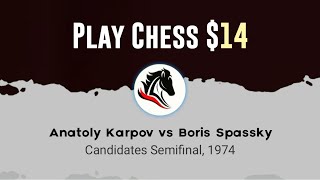 Anatoly Karpov vs Boris Spassky | Candidates Semifinal, 1974
