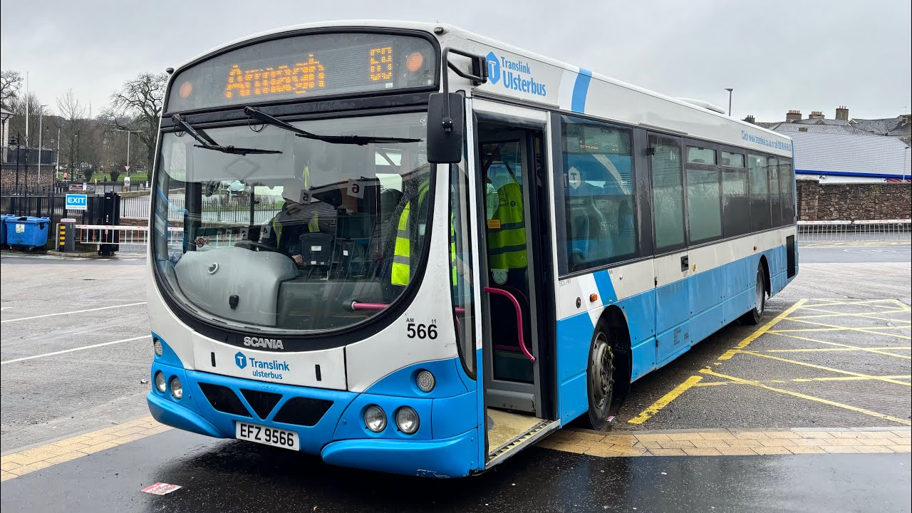 Translink Ulsterbus Scania K230UB Solar Rural 566 (EFZ 9566) - 69 to ...