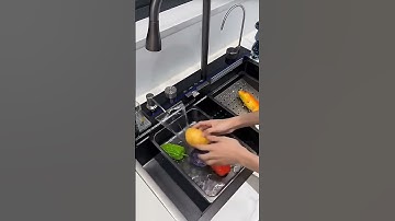 Cách sử dụng 4 phím chức năng trên chậu rửa bát 1 hố thông minh