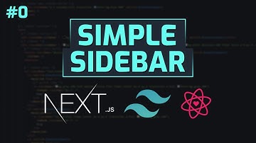 Simple Sidebar Tutorial with Next.js and Tailwind CSS #0 Demo