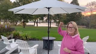 9ft Patio Umbrella vs 7.5ft Umbrella
