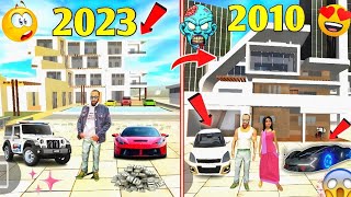 Indian Bikes Driving 3D 😍 2023 To 2010 🤩 Going To Past 😱 Full Funny 🤣 Story Video 🥰 screenshot 1