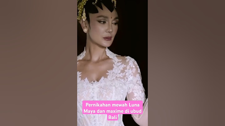 pernikahan mewah Luna Maya dan maxime di ubud Bali #artist #artis #entertainment