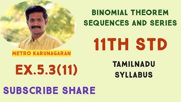 11th Std Maths Ex.5.3(11) What will Rs.500 amounts in 10 years after its deposit in a bank which pay