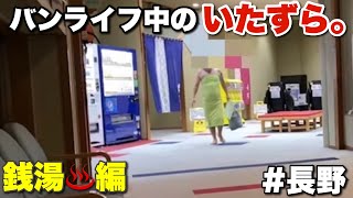 【バンライフ1日ルーティーン】お風呂から上がったらワンピースしかなかった。ギャルのいたずら