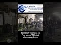 Successfully installation and Programming VFD Drive in wire drum application. #chattisgarh #raipur