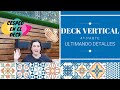 💙#4 COMO HACER UN DECK VERTICAL⚒/ ULTIMANDO DETALLES/ 👍ESTA QUEDANDO GENIAL👌 #deck #palets #terrazas