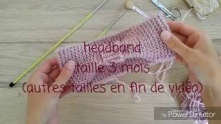 Bandeau Facile Au Tricot Youtube Bandeau Facile Au Tricot Youtube