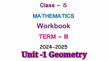 EM 5th standard maths 3rd term first unit 1 geometry workbook answers 2024 2025 ennum ezhuthum