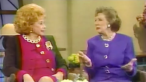 Honeymooners stars Audrey Meadows and Joyce Randol...