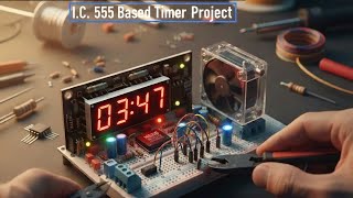 Diy Timer circuit | i.c 555 based Timer | Off Timer | timer relay circuit | off delay timer circuit
