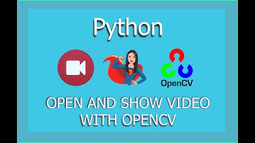 How to open and show video frames with OpenCv and Python