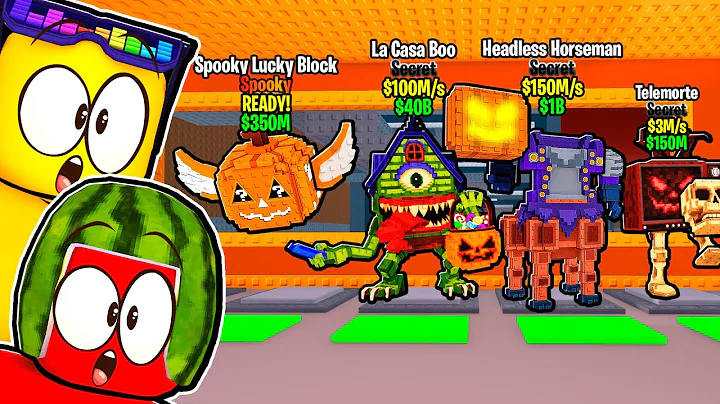 Unlocking Spooky Lucky Block In Steal a Brainrot