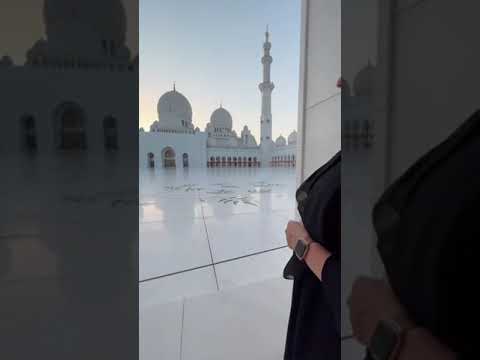 Beautiful Mosque 🕌😍❤️🙏 Sheikh Zayed Grand Mosque #Dubai