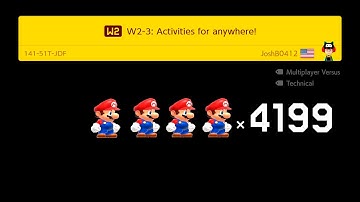 Super Mario Maker 2 – 4 Players Super Worlds Local Multiplayer (Co-Op) Walkthrough World 2, 3