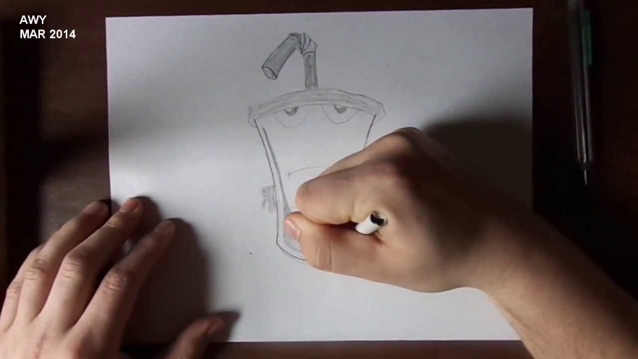 Tutorial For Drawing Master Shake (ATHF)