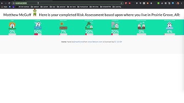 Risk Assessment Tool Demo