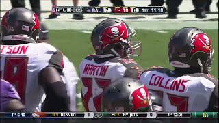 2014 – Week 6 – Ravens 48 @ Bucs 17
