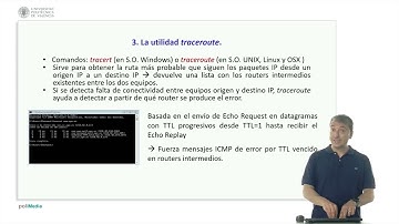 Análisis del funcionamiento de la utilidad traceroute con Packet Tracer |  | UPV