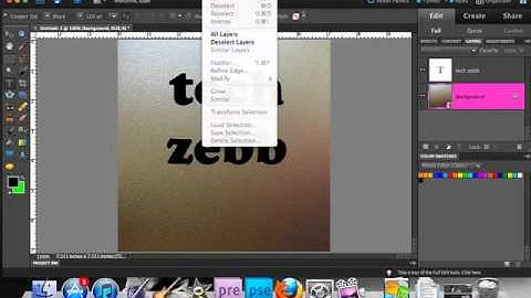 A Quick Run Through of Adobe Photoshop Elements 9 on Mac OS X