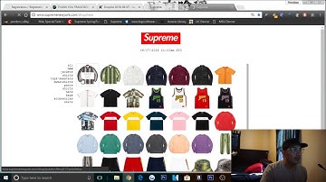 Supreme Spring Summer 18 Week 16 Checkout! Manual Northface Checkout! EASY!
