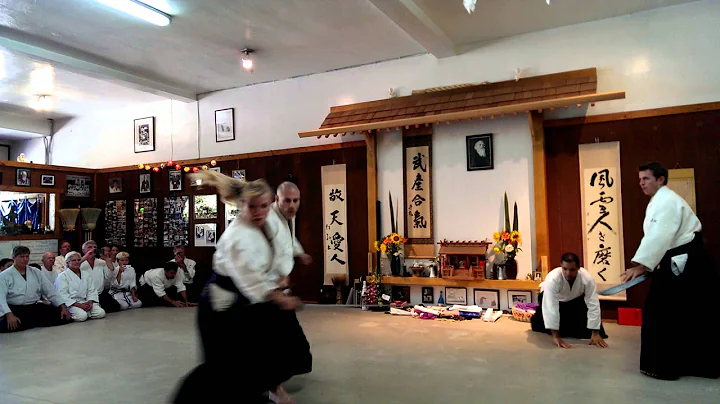 Aikido Demo: Pat Hendricks Sensei: ASL 30thYear An...