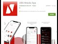 Uba mobile app  on dcouvre lapplication