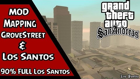 GTA Sanandreas Android : Mod MAP LOS SANTOS