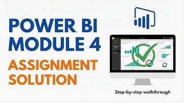 24. Power BI Module 4 | Data Analysis Expressions (DAX) Solution of assignment