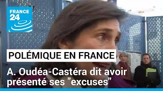 Polémique en France : la ministre Oudéa-Castéra dit avoir présenté ses 