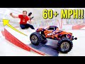 $500 RC Monster Truck = LUDICROUSLY FAST  / Traxxas HOSS