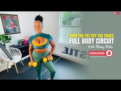 Trim the Fat Off the Edges: Full Body Circuit with Tiffany Rothe Workouts!