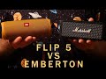 JBL Flip 5 VS Marshall Emberton - CLOSE CALL!