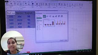 #charts in excel #column #different types of chart @snehalmane9123