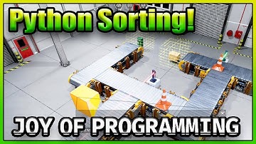 Automatic Sorting Machines With Python! - Joy of Programming - Episode 1