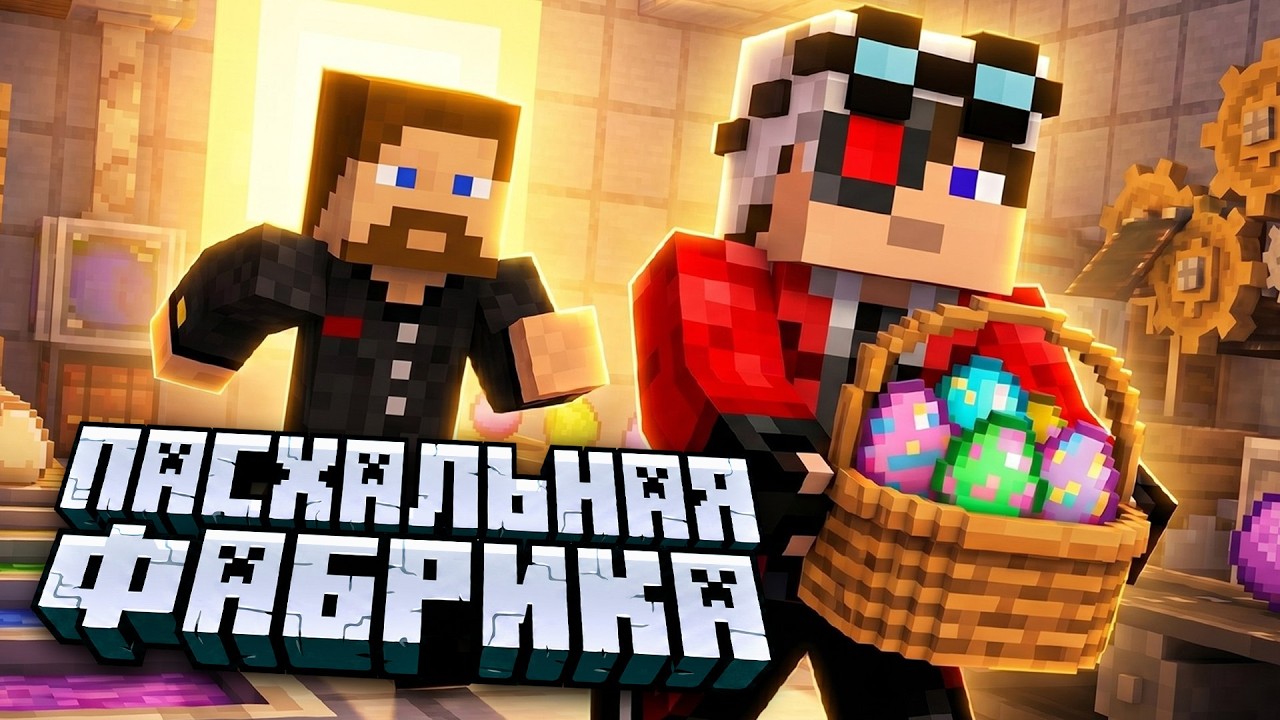 ЯИЧНАЯ БИТВА В НОВОЙ ПАСХАЛЬНОЙ ФАБРИКЕ НА CRISTALIX
