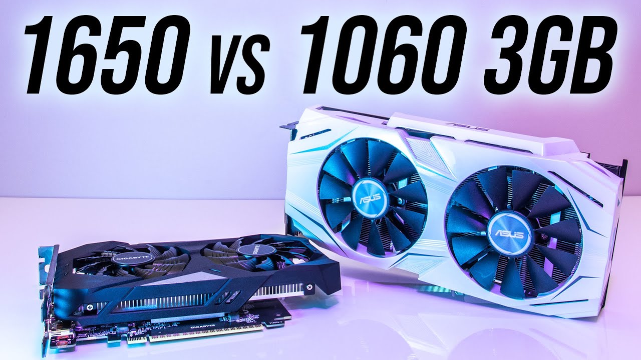 GTX 1650 vs 1060 3GB 18 Games Tested - YouTube