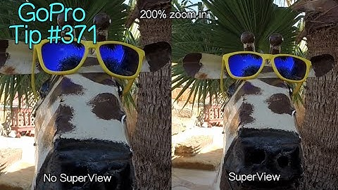 GoPro 3+ Black - SuperView ( With & Without ) Sharpness Comparison - GoPro Tip #371 | MicBergsma