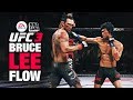 FLOWING with BRUCE LEE on Ranked EA SPORTS UFC 3