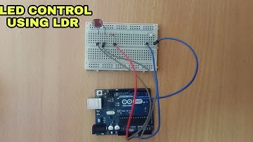 How to control led using ldr using arduino. Arduino projects
