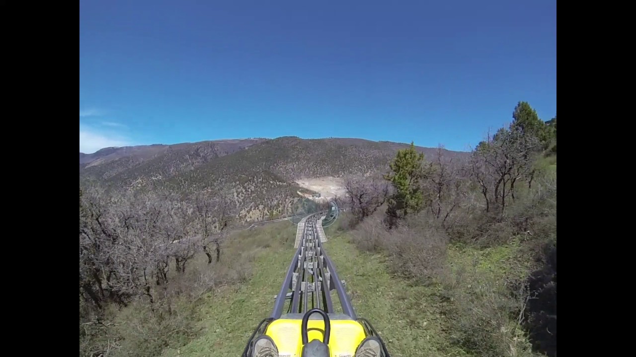 The Glenwood Springs Alpine Coaster YouTube
