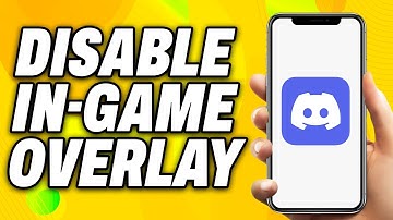 How To Disable Discord In Game Overlay (2025) - Quick Fix