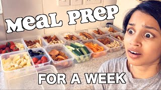 i tried to meal prep for a week *cheap budget food* | clickfortaz