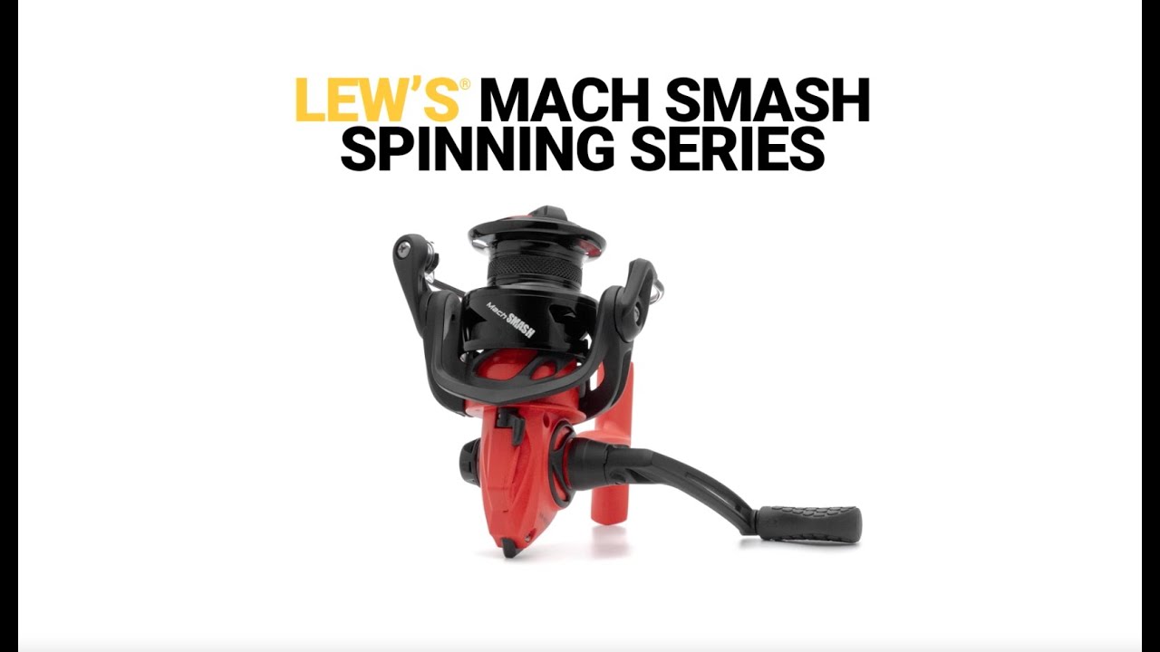 Lew's Mach Smash Spinning Reel - Product Features