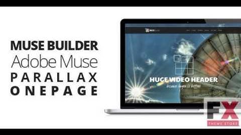 Preview Muse Builder Parallax OnePage Muse Template TForest