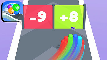 Paint Run ​- All Levels Gameplay Android,ios (Part 14)