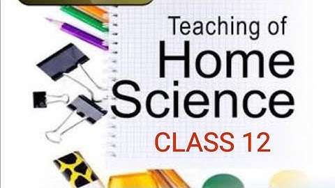 12th home science chapter 10 (part-2) in hindi rbse