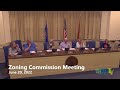 Zoning Commission Meeting - June 6, 2022