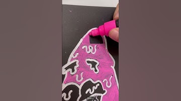 drawing Patrick drip effect #poscamarkers #drawing #shorts #spongebob